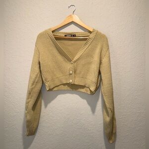 Missguided Cropped Cardigan